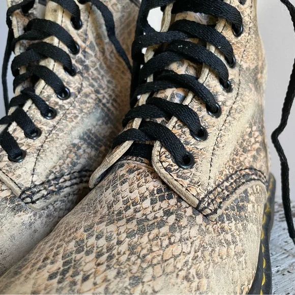 Made In England Python Dr.Martnes - Picture 6 of 11